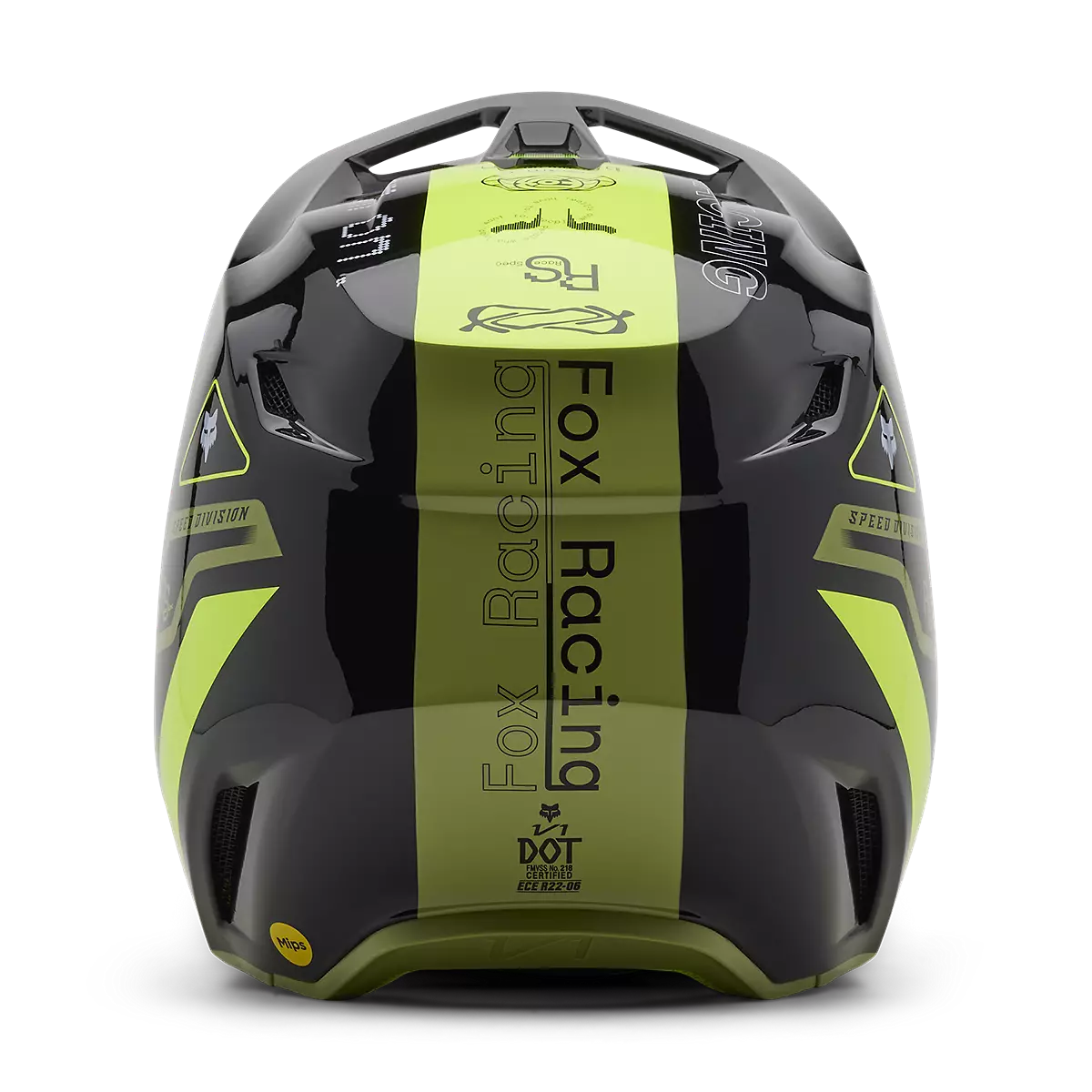 Fox Racing - V1 Race Spec Helmet-Pale Green (33000-275)