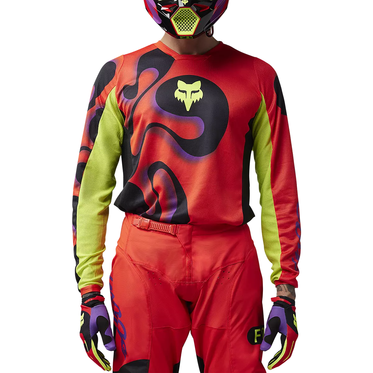 Fox Racing - 180 Emotion Jersey-Flo Red (33009-110)