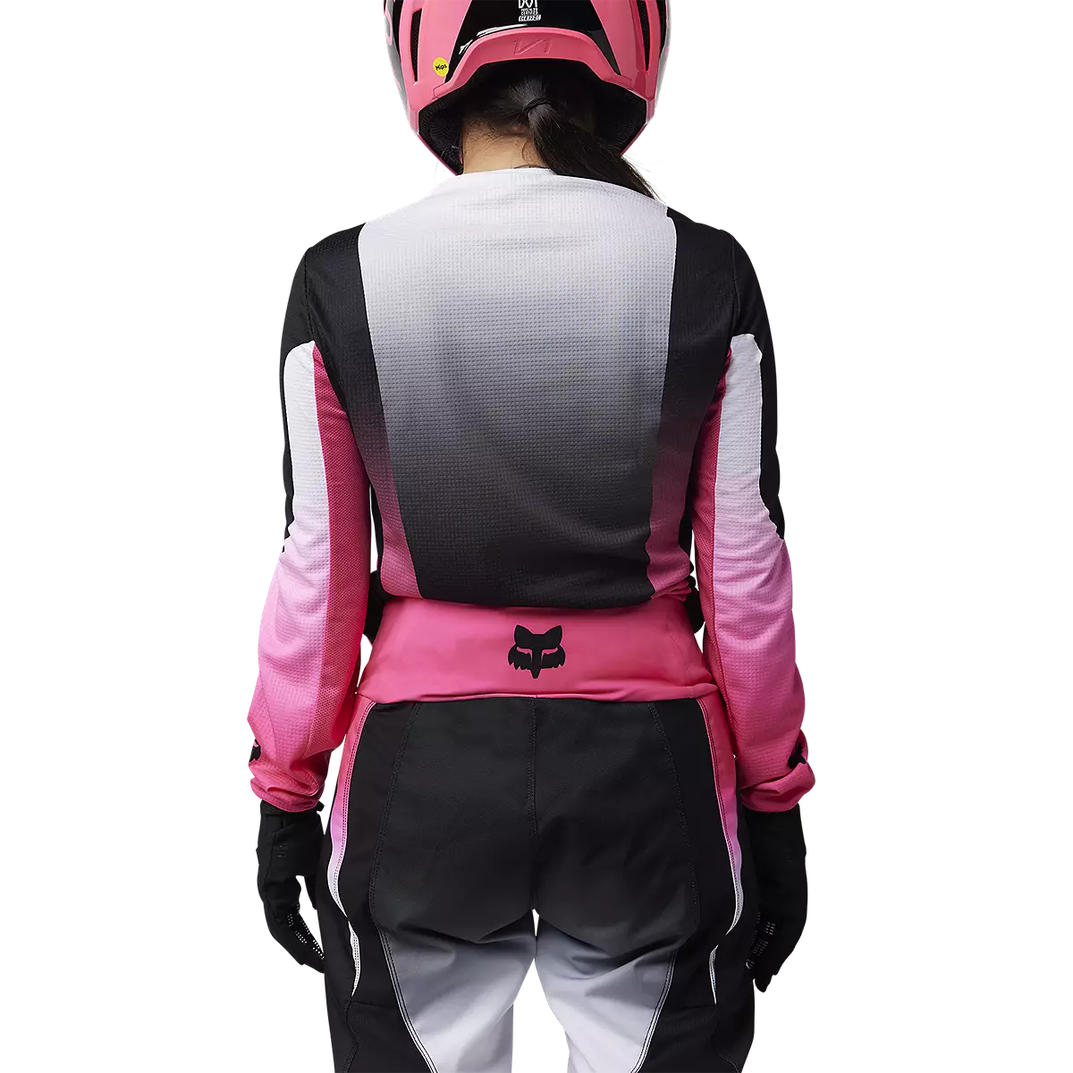 Fox Racing - Womens 180 Lean Jersey-Black/Pink (33033-285)