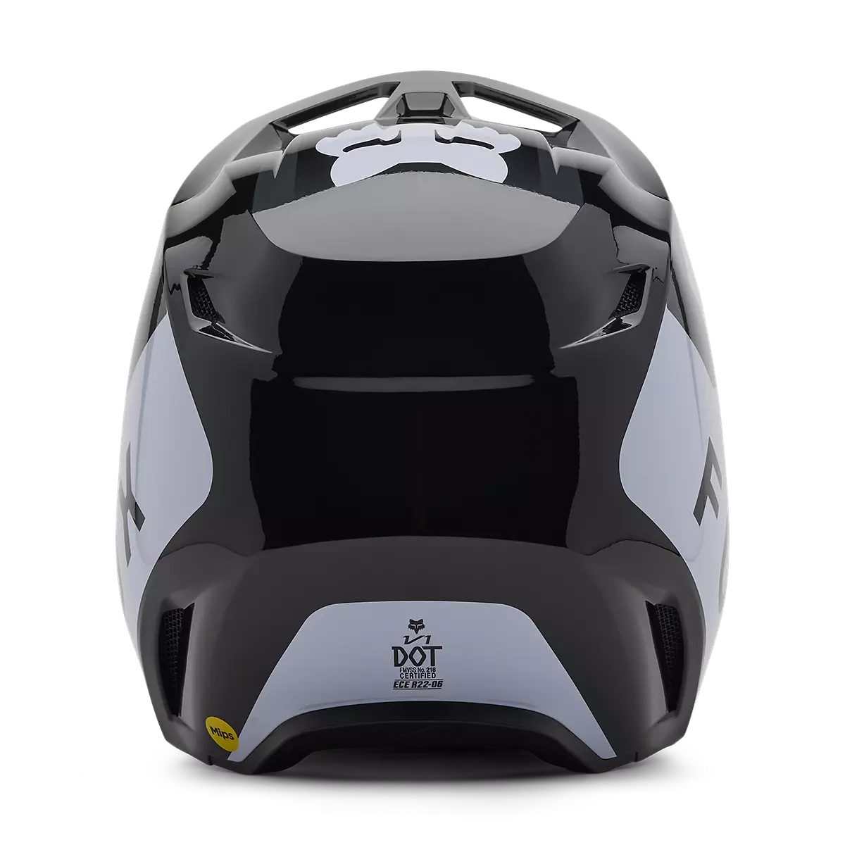 Fox Racing - Youth V1 Lean Helmet-Black (33046-001)