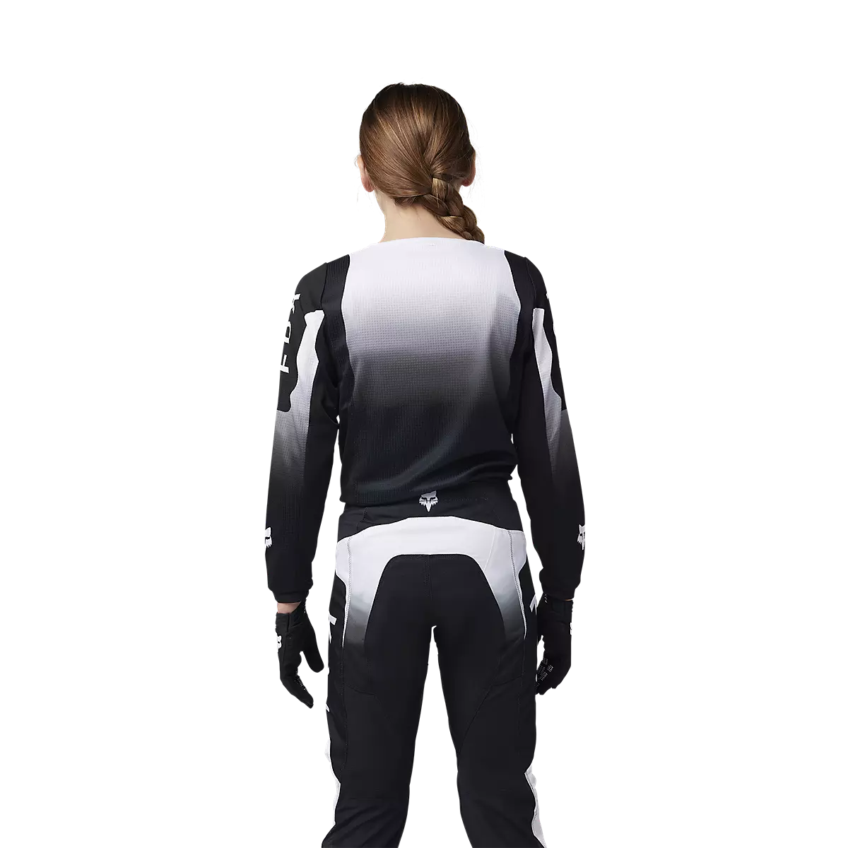 Fox Racing - Youth 180 Lean Jersey-Black/White (33049-018)