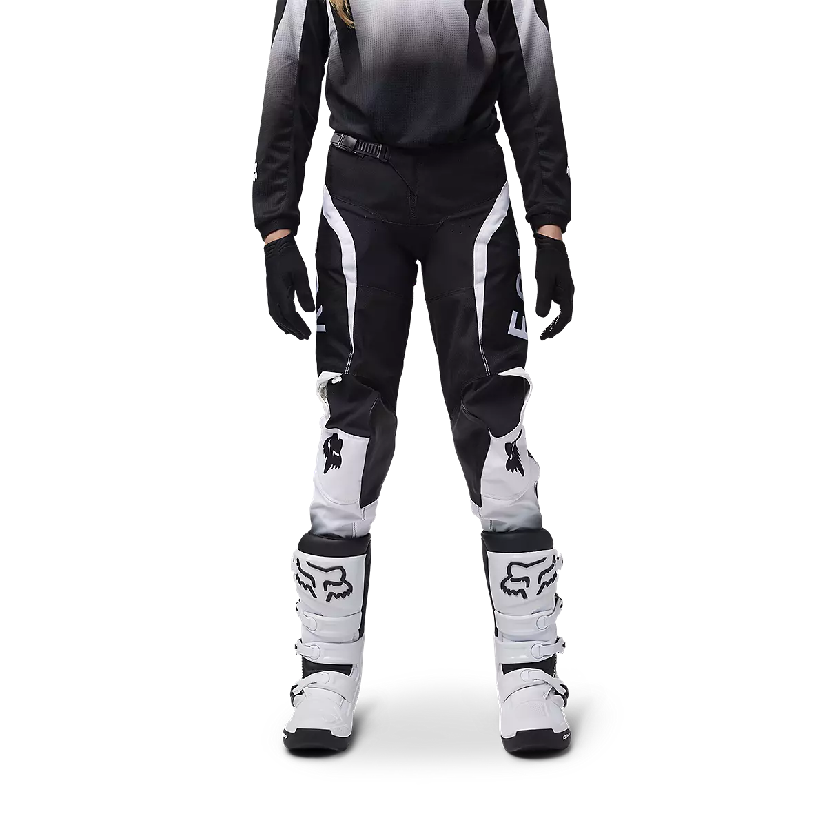 Fox Racing - Youth 180 Lean Pants-Black/White (33058-018)