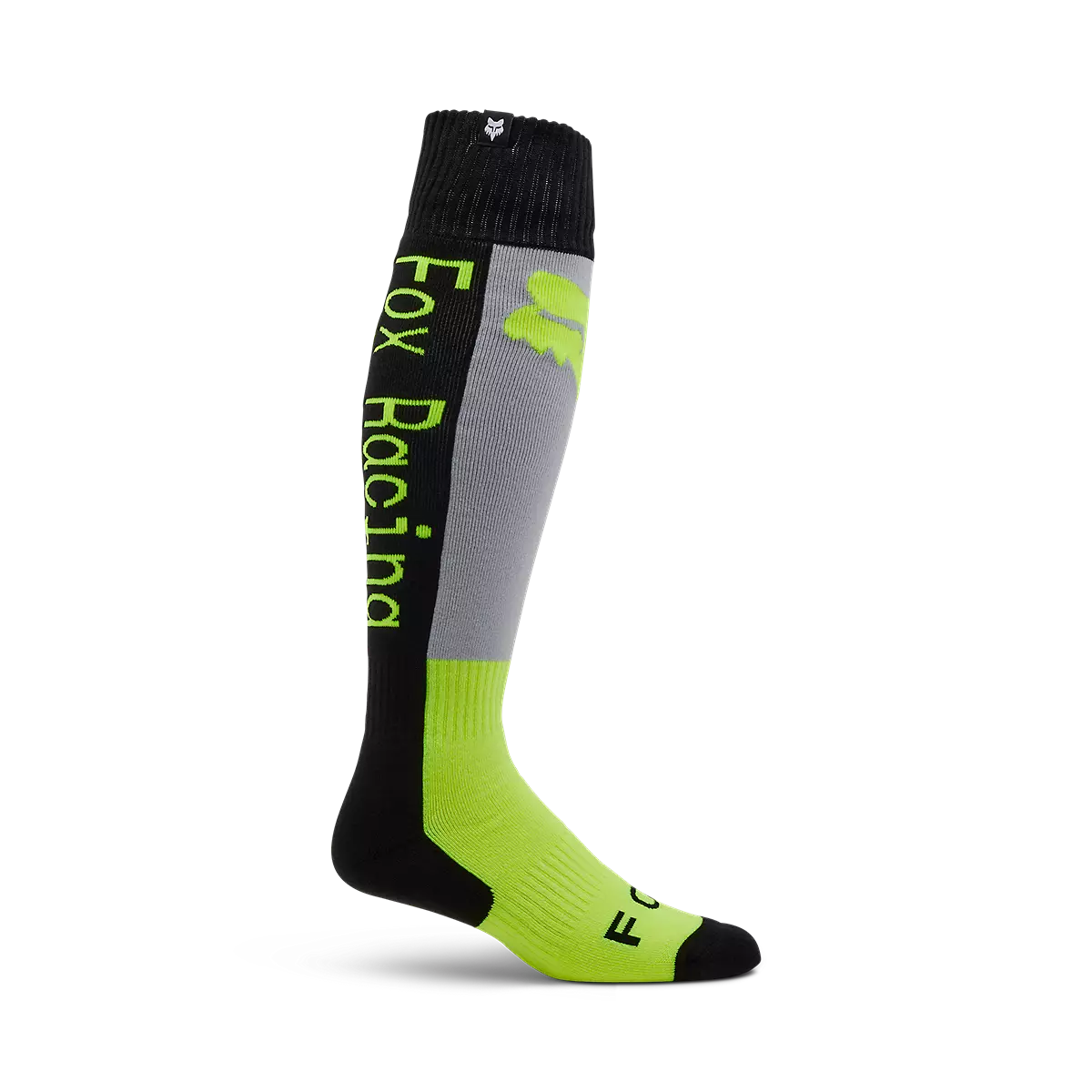 Fox Racing - Youth 180 Lean Sock-Flo Yellow (33064-130)
