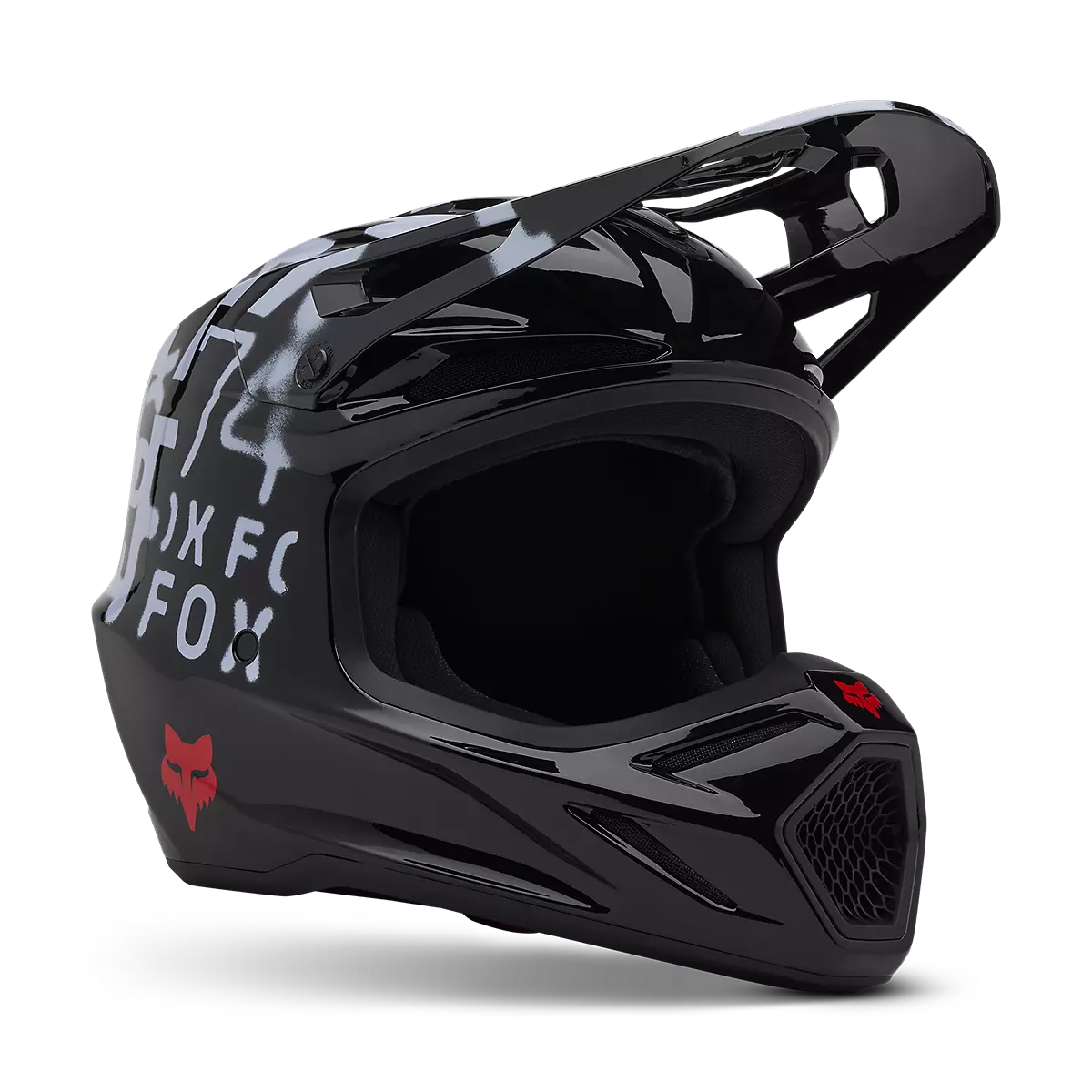 Fox Racing - V3 Seventy4 Helmet-Black (33122-001)