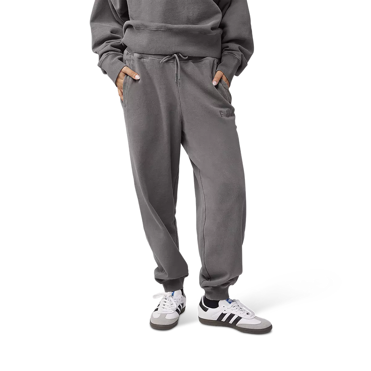 Fox Racing - Womens Wordmark Joggers-Pewter (33141-052)