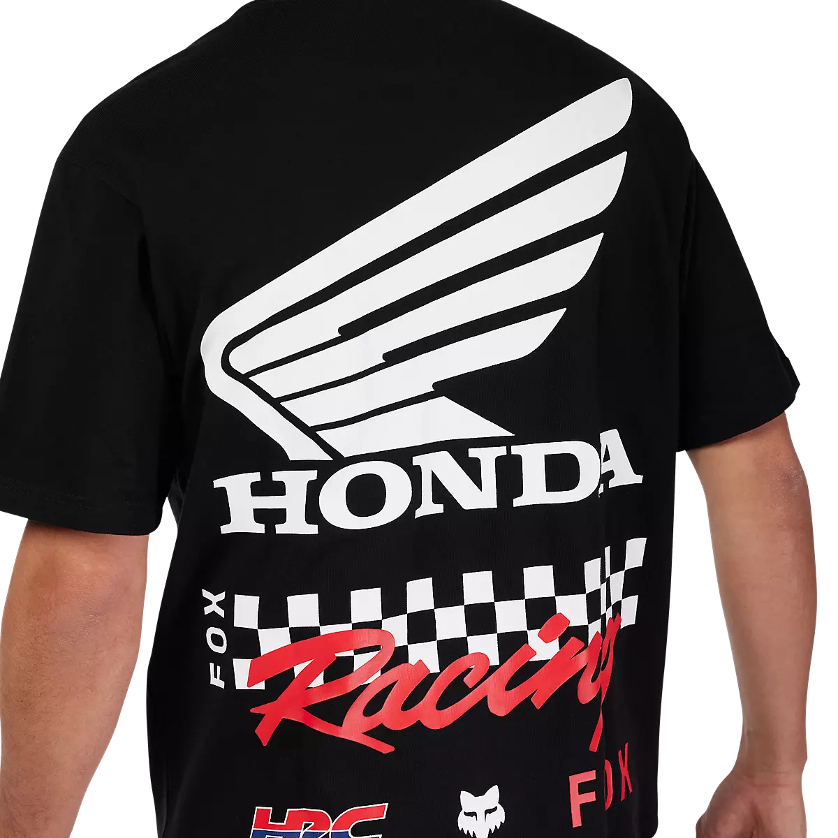 Fox Racing - Honda Oversized Short Sleeve Tee-Black (33421-001)