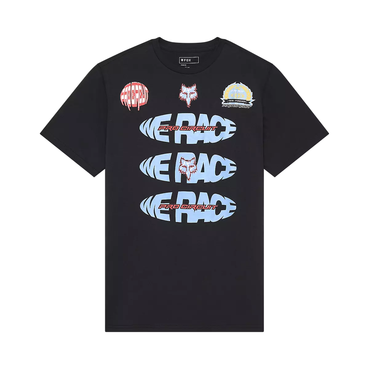 Fox Racing - Pro Circuit Short Sleeve Tee-Black (33425-001)