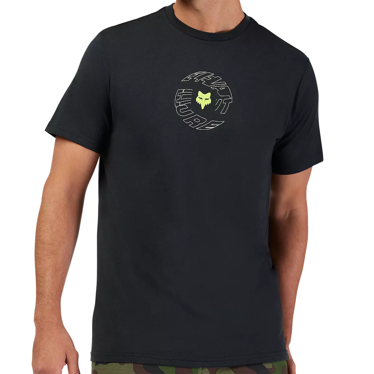 Fox Racing - Spiral Short Sleeve Premium Tee-Black (33433-001)