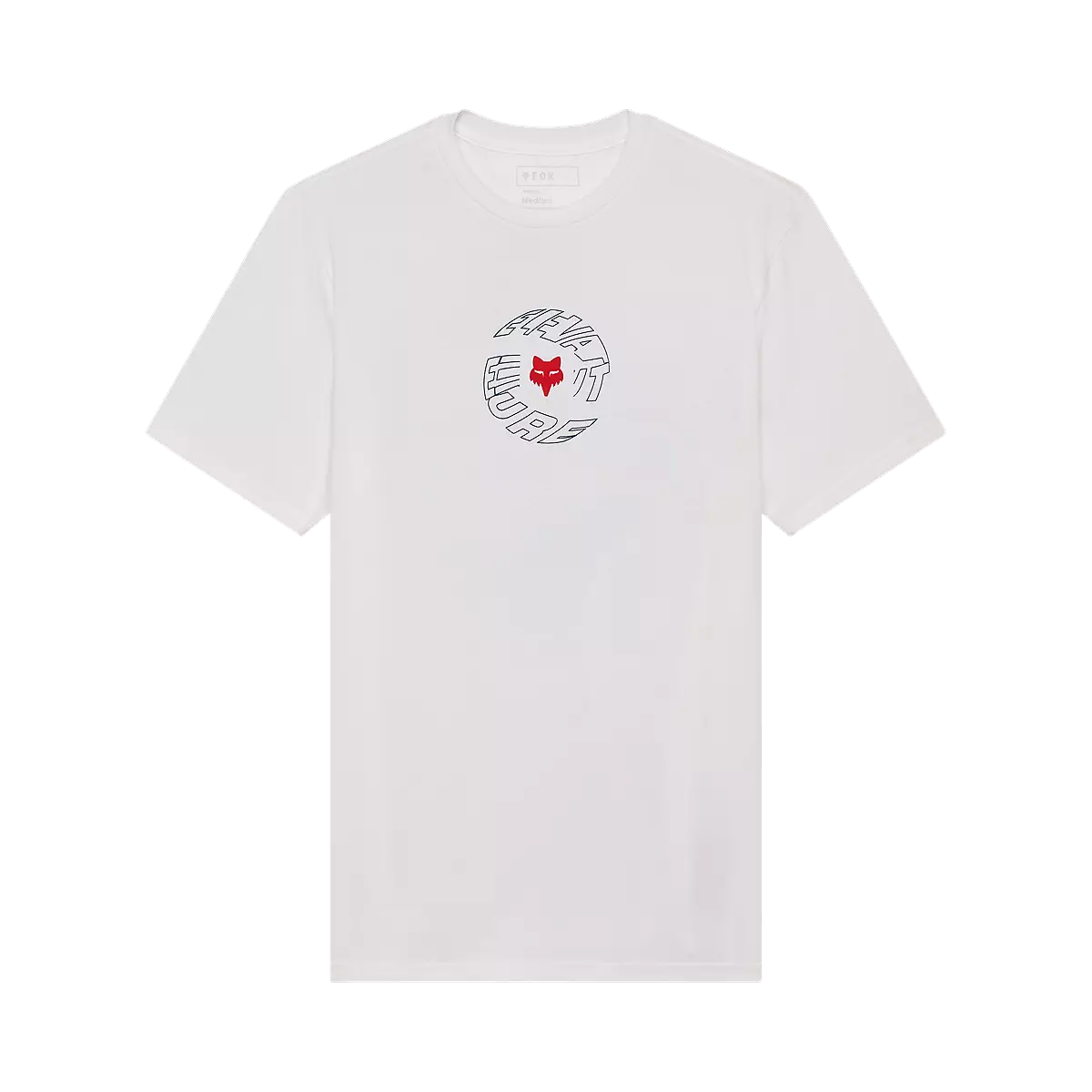 Fox Racing - Spiral Short Sleeve Premium Tee-Optic White (33433-190)