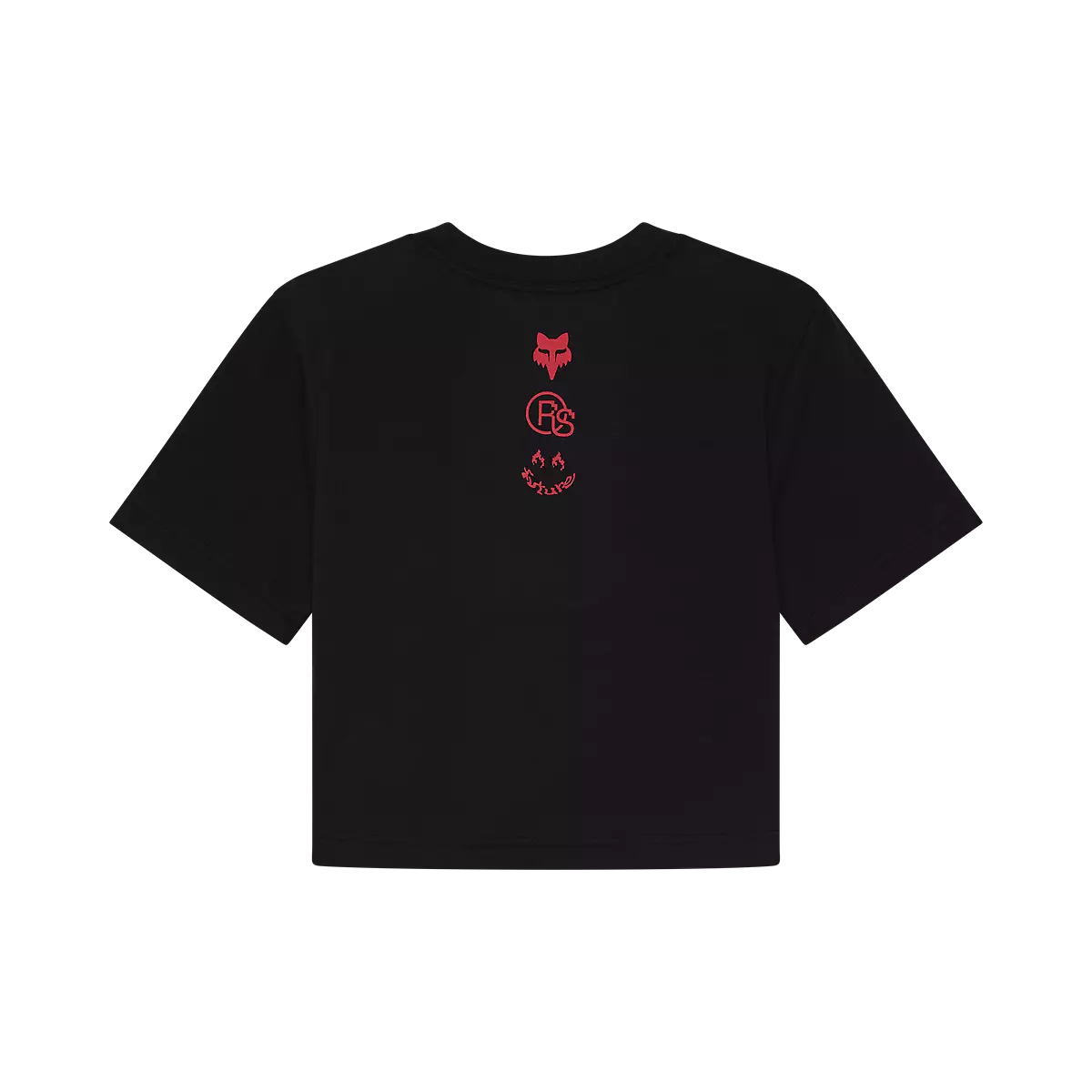 Fox Racing - Womens Fox X Honda Baby Tee-Black (33587-001)