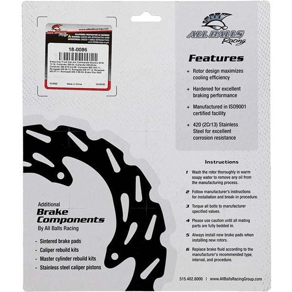 All Balls Racing - Brake Rotor (18-0086)