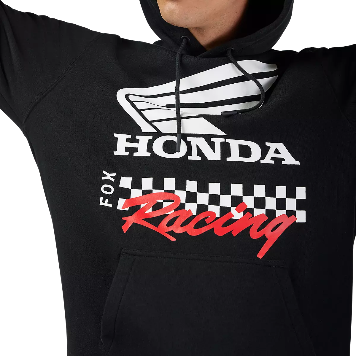 Fox Racing - Honda Pullover Hoodie-Black (34698-001)