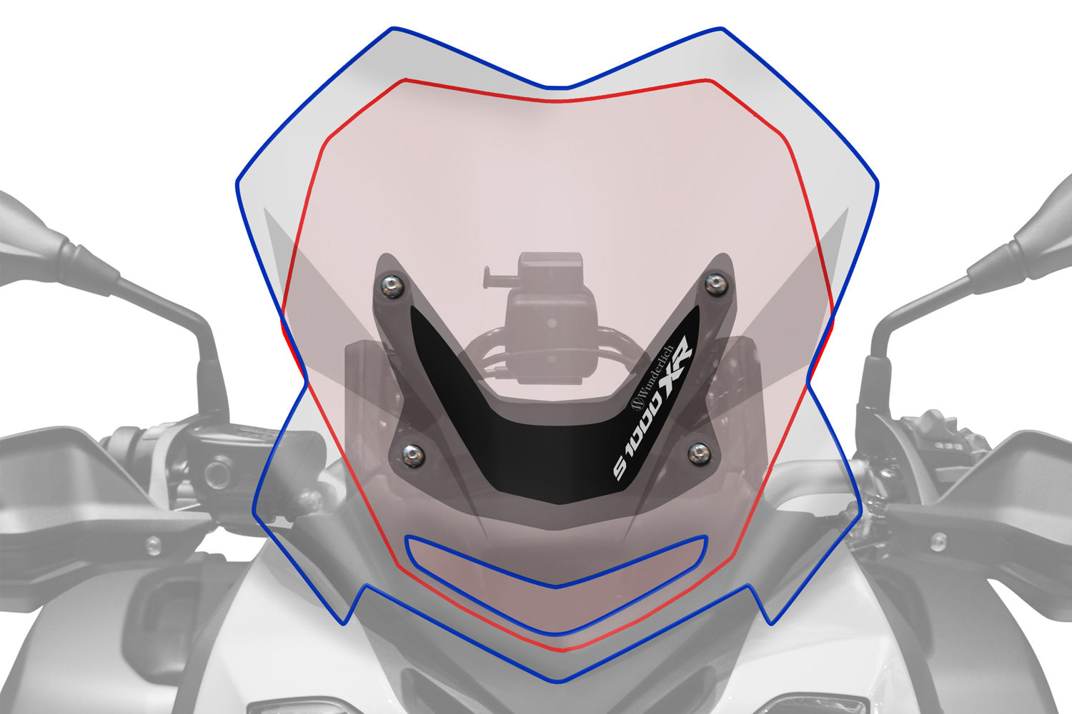 Wunderlich windshield SPORT S 1000 XR - complete your BMW ✔ Premium components ✔ Integrated design ➜ Order now