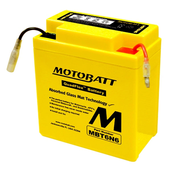 Motobatt-MBT6N6 BATTERY QUADFLEX MOTOBATT MBT6N6