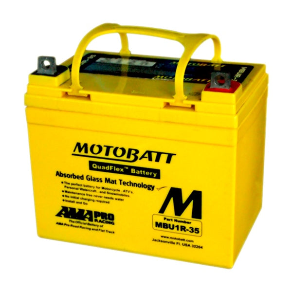 Motobatt-MBU1R-35 BATTERY QUADFLEX MOTOBATT MBU1R-35