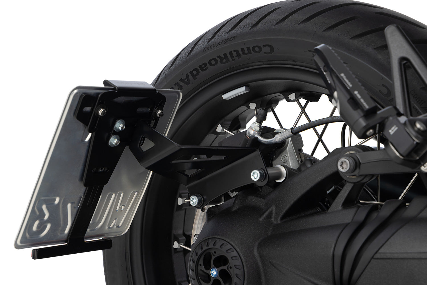 Wunderlich Number Plate Holder LOW R12 - Wunderlich ✔ Premium components ✔ Integrated design ➜ Order now