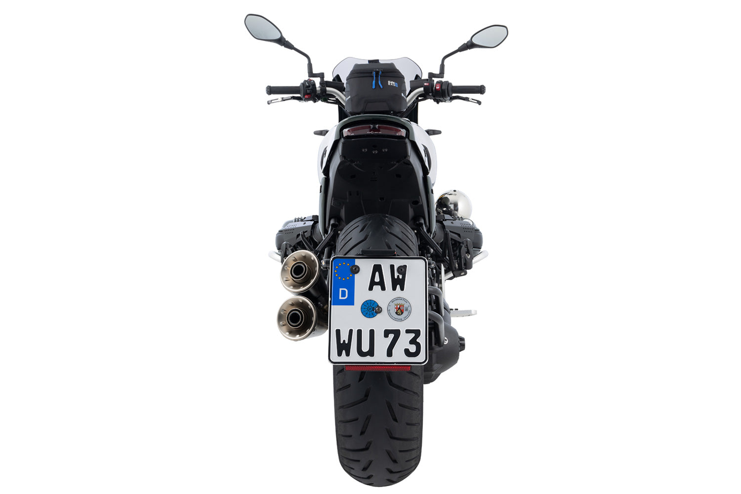 Wunderlich SWING License Plate Holder for Cardan Mount R 12 - complete your BMW ✔ Premium components ✔ Integrated design ➜ Order now