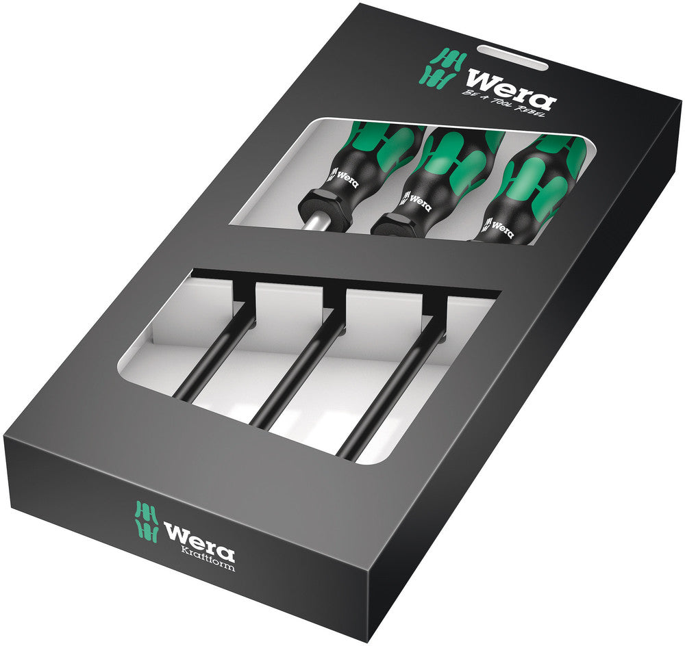 Wera Tools - 391/3 Hose clamp screwdriver set