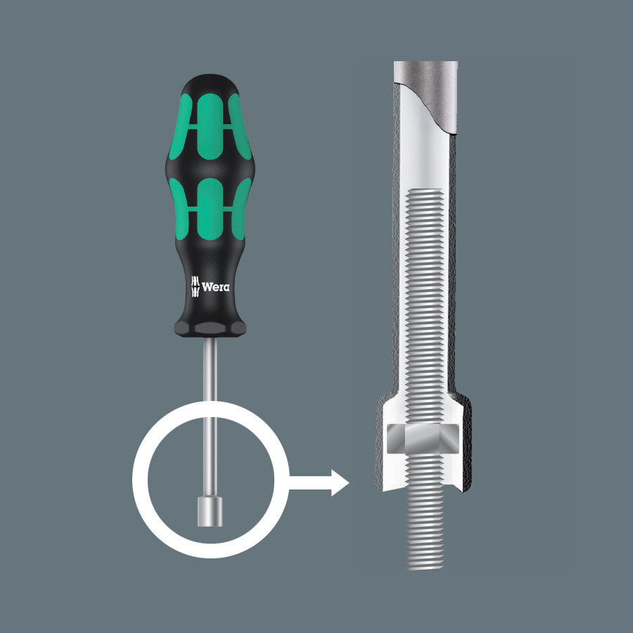 Wera Tools - 395 HO/3 Sanitary Nutdriver set