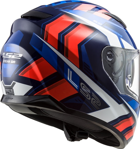 LS2-HELM STREAM LOOP BK/RD/WH/BL XL LS2 328-1375 6934432875179