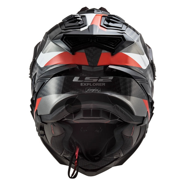 LS2-HELM EXPLORER C FRONTIER GLOS TIT/RD 3XL 701-2137 6934432827529