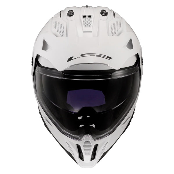 LS2-HELM BLAZE II SOLID W/SUNV GLOSS WH 3XL 702-1027 6942141716140