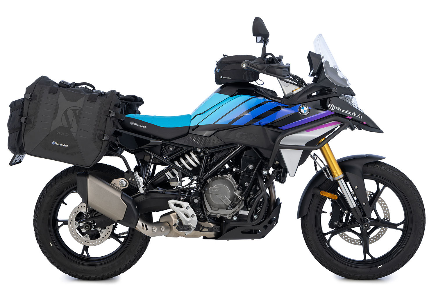 Wunderlich - X Luggage System Side Bags with Carrier for F 450 GS