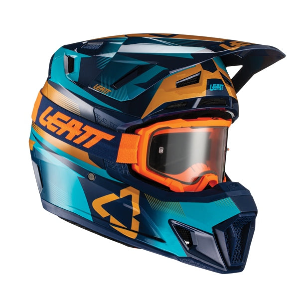 Leatt - 7.5 Off-Road Helmet and goggles
