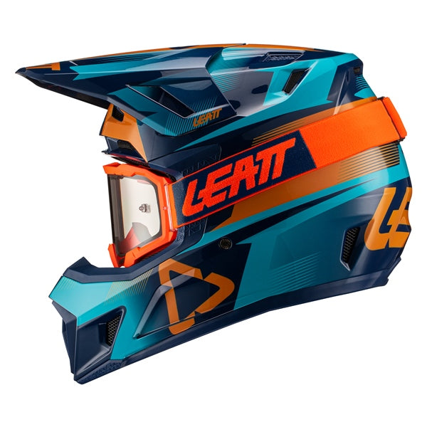 Leatt - 7.5 Off-Road Helmet and goggles