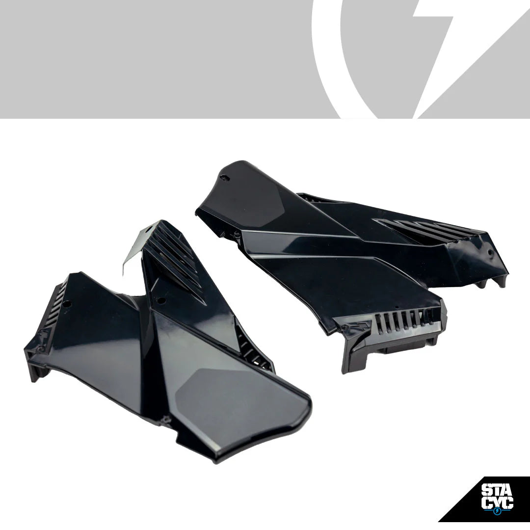 Stacyc - Replacement Side Panel Kit for 16Elite/18/20eDrive Black