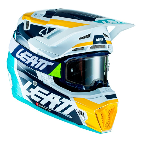 Leatt - 7.5 Off-Road Helmet and goggles