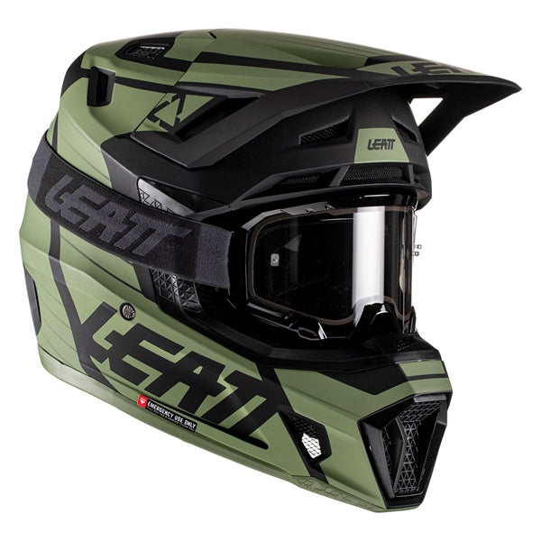 Leatt - 7.5 Off-Road Helmet and goggles