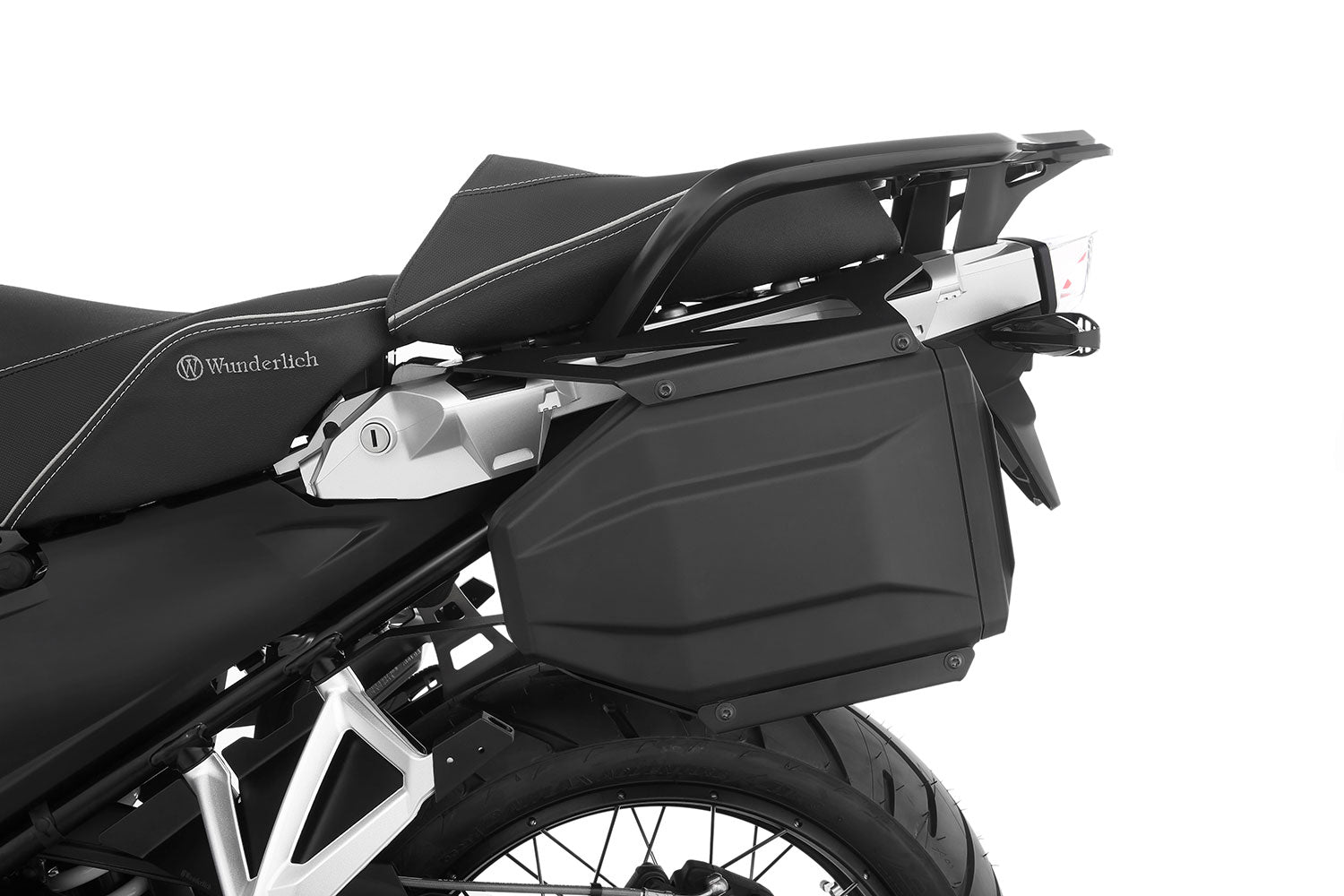 Tailored tool box for various bits and pieces for BMW models without a case carrier