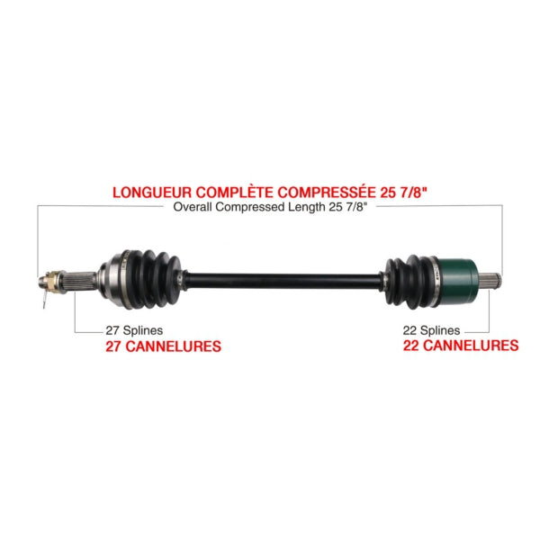 Kimpex-AXLE COMPL JDEERE KIMPEX JDR-7005K 779423292261