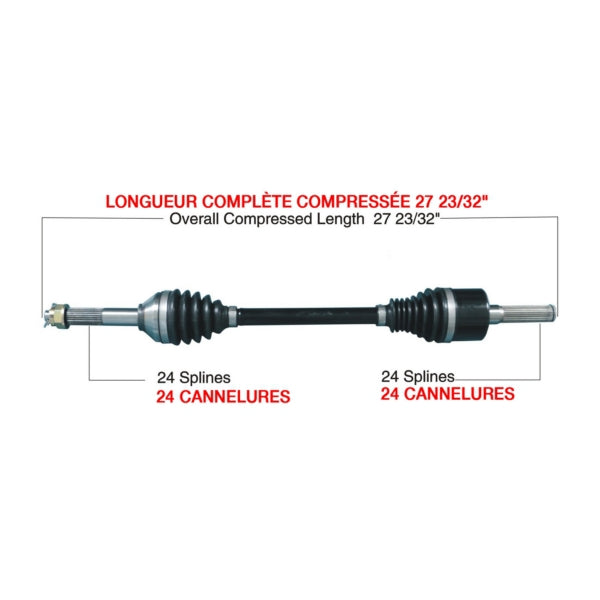 KimpexHD - Complete HD Axle (KAW-6007HDK)