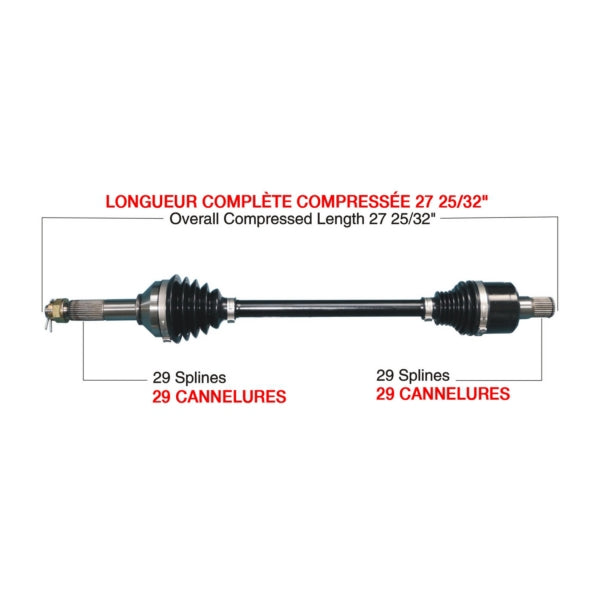 KimpexHD - Complete HD Axle (KAW-6014HDK)