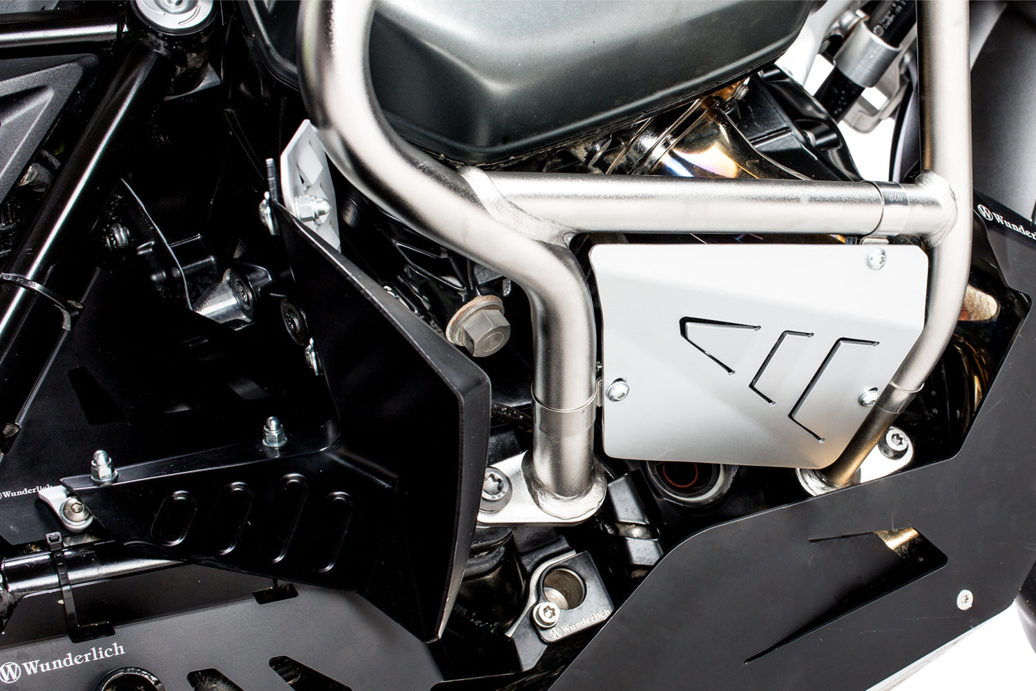 Wunderlich rock guard set for original BMW crash bars. R 1200 GS LC Adventure - complete your BMW ✔ Premium components ✔ Integrated design ✔