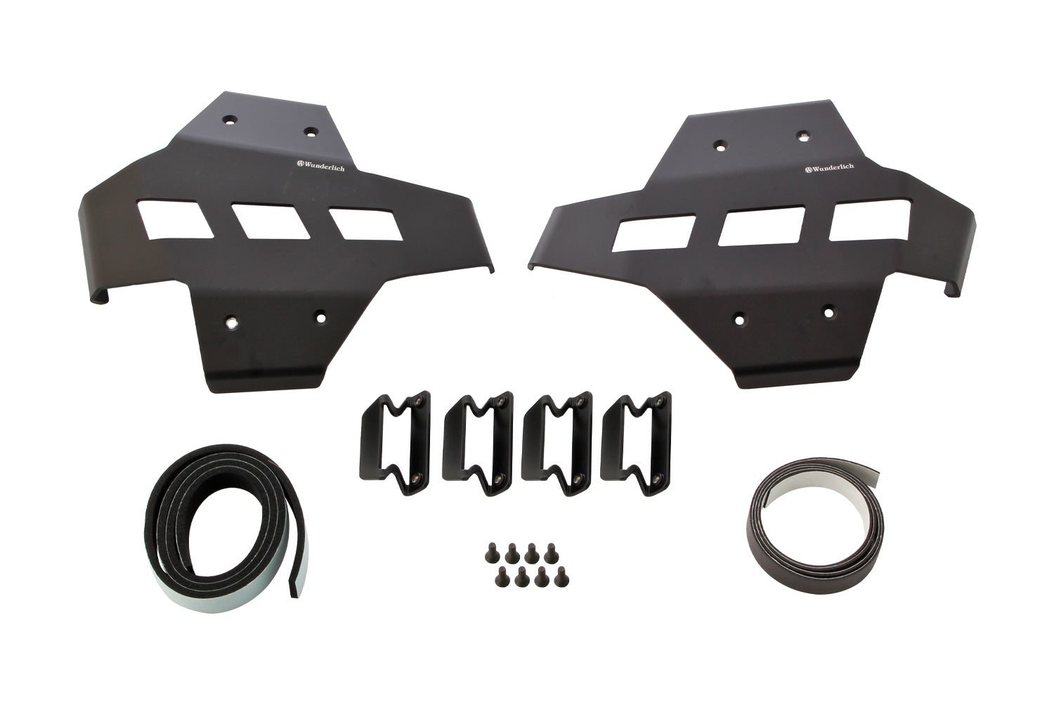 Comprehensive protection for the cylinder heads, valve covers and the original engine protection bar