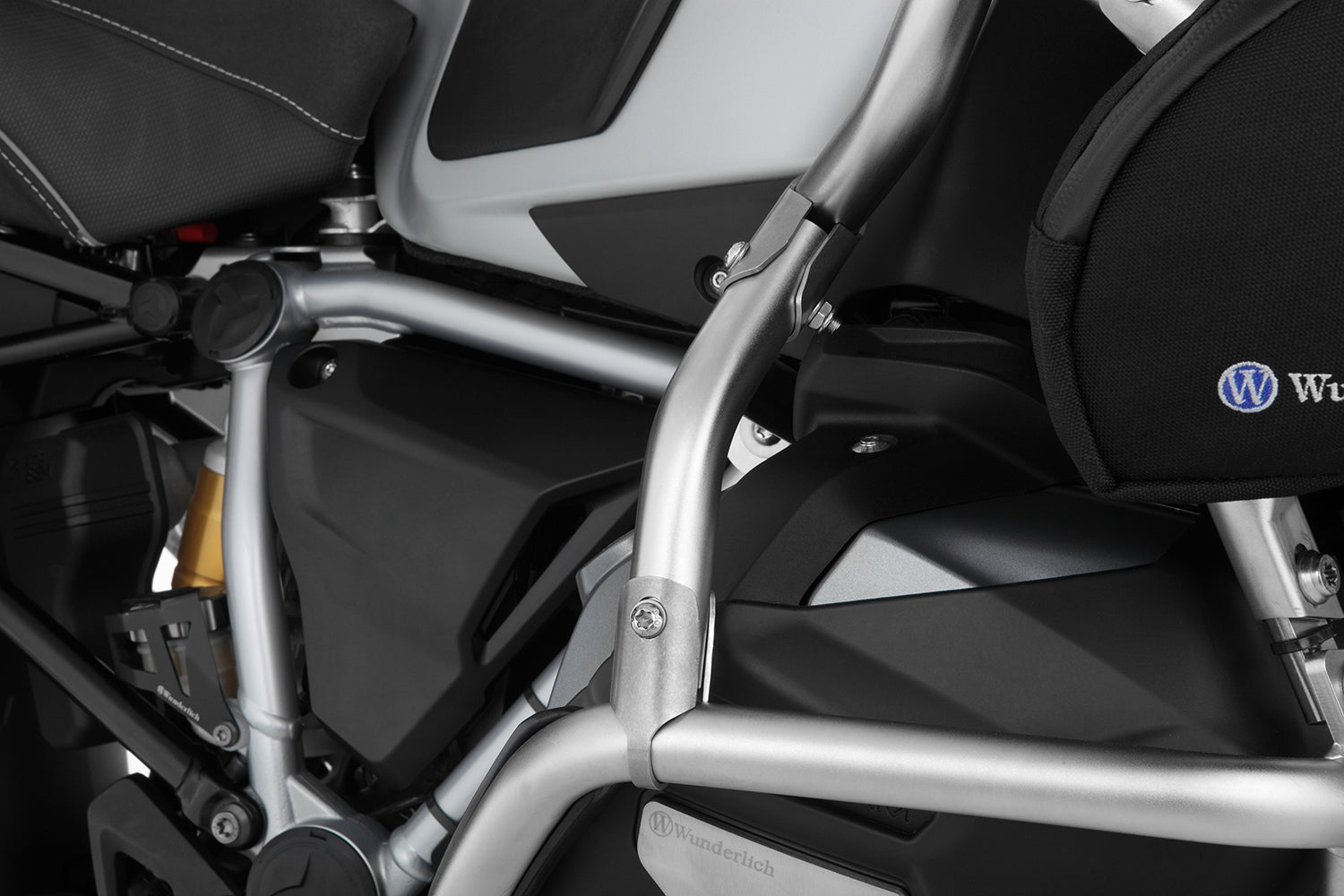 Wunderlich tank reinforcement bar R 1250 GS Adventure - complete your BMW ✔ Premium components ✔ Integrated design ➜ Order now