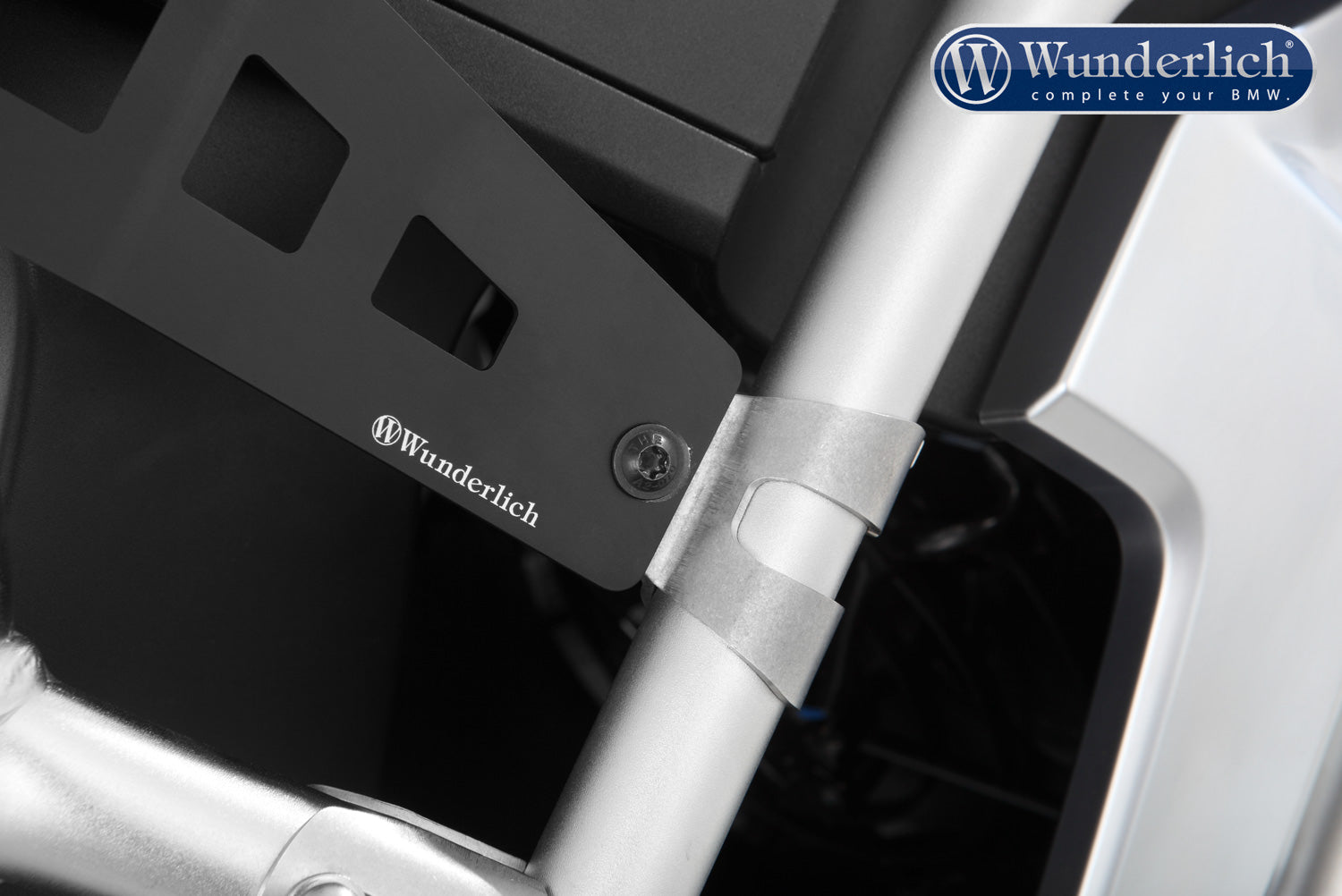 Wunderlich filler plates for tank protection bar extension R 1250 GS Adventure - complete your BMW ✔ Premium components ✔