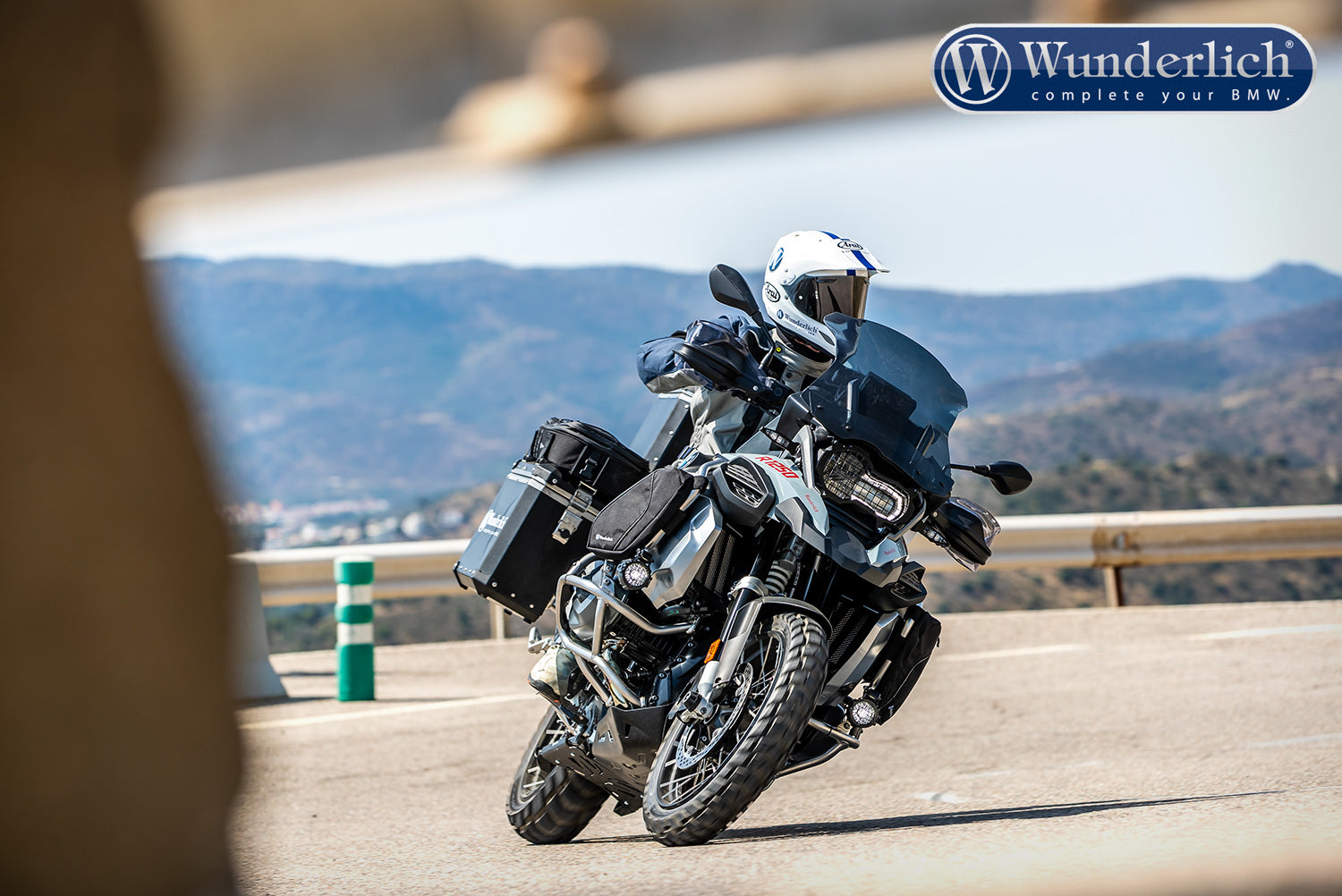 Wunderlich filler plates for tank protection bar extension R 1250 GS Adventure - complete your BMW ✔ Premium components ✔