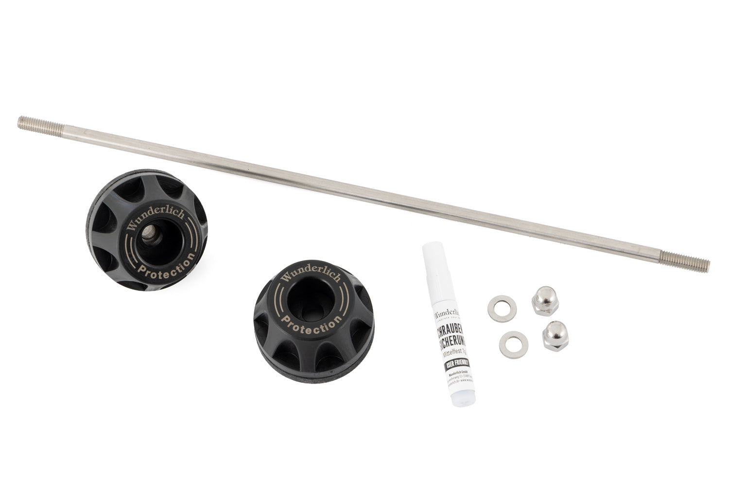 DoubleShock axle crash pads now also keep the forks a safe distance from the asphalt and help prevent serious damage in the long term.