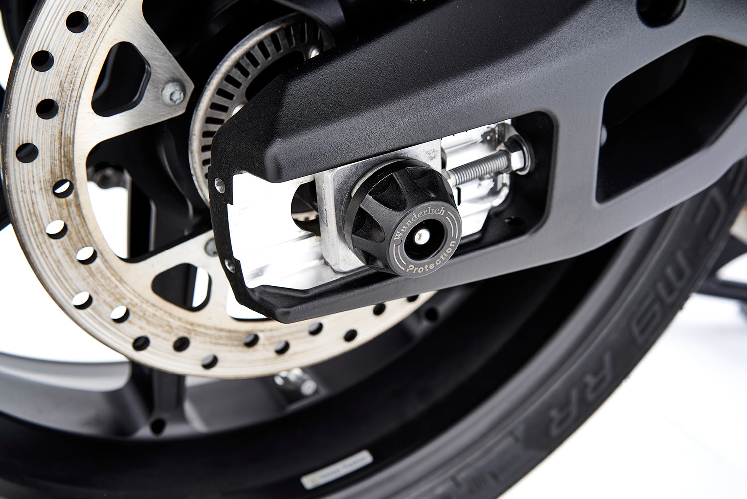 Wunderlich “DOUBLESHOCK” axle protection pads S 1000 XR / M 1000 XR - complete your BMW ✔ Premium components ✔ Integrated design ✔