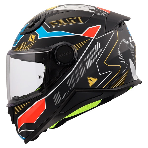 LS2-HELM KID ZERO MAT GY/RD L 168122511L