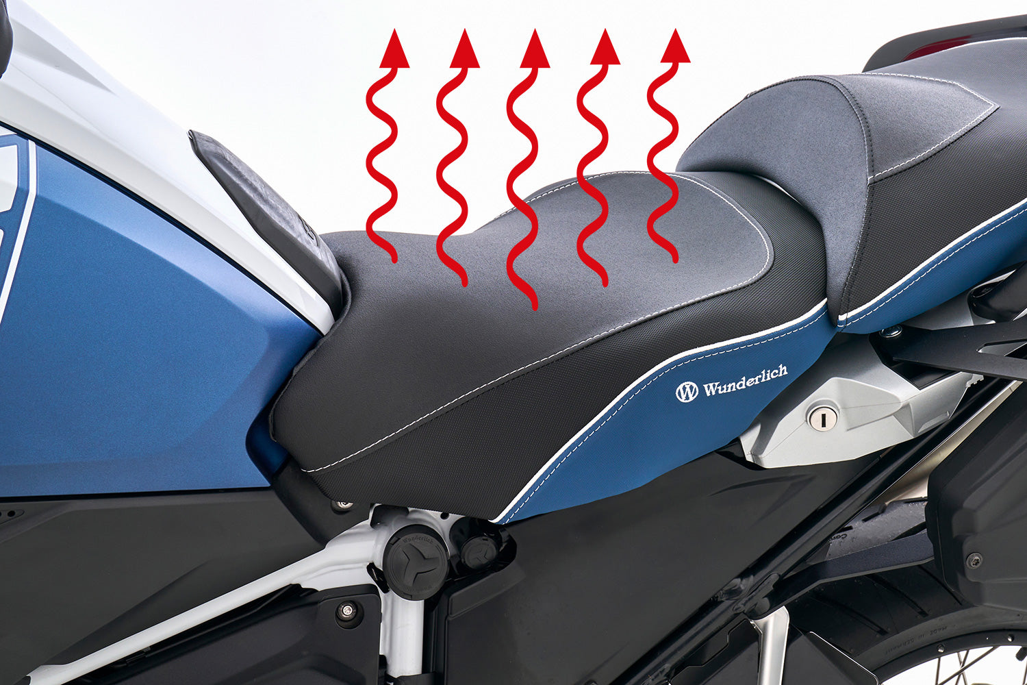 Wunderlich use a foam core with completely new contours and a unique fabric, developed with great care and at no little expense.