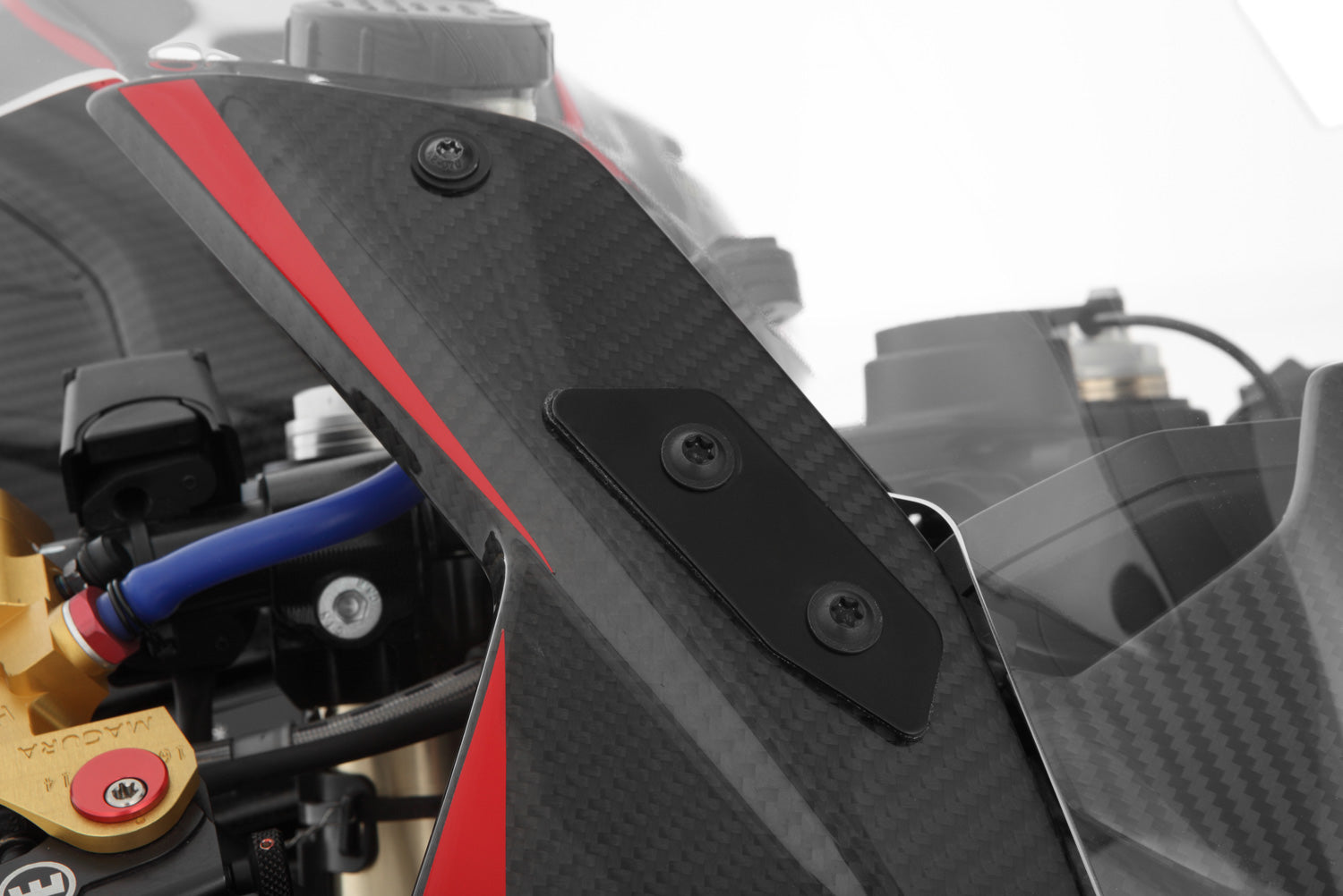 High-quality covers cut precisely to contour for the mirror recesses