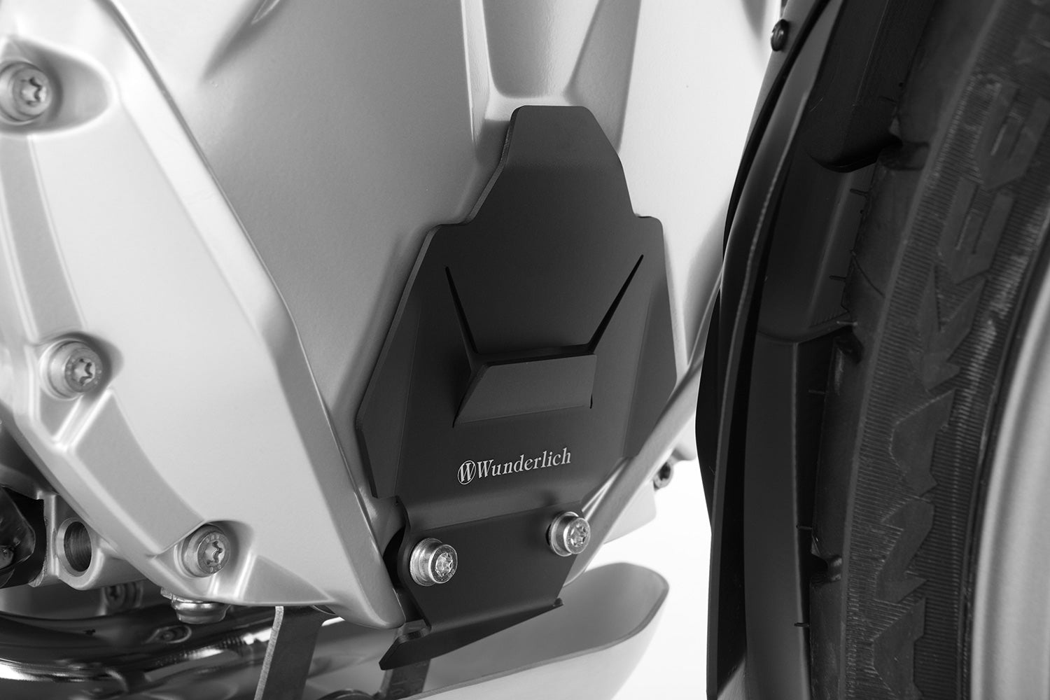 Engine housing protection bmw r1200gs lc from wunderlich - protects the lc engine reliable from demage