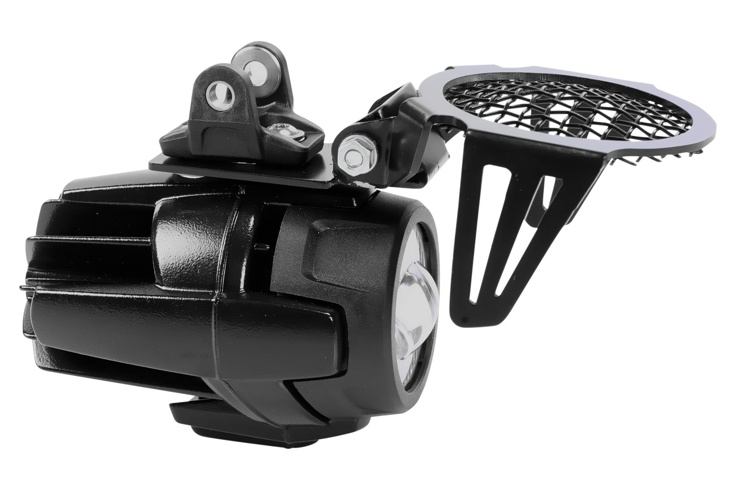 Wunderlich auxiliary light protection grille for BMW R 1200 GS LC protects even from violent impacts.
