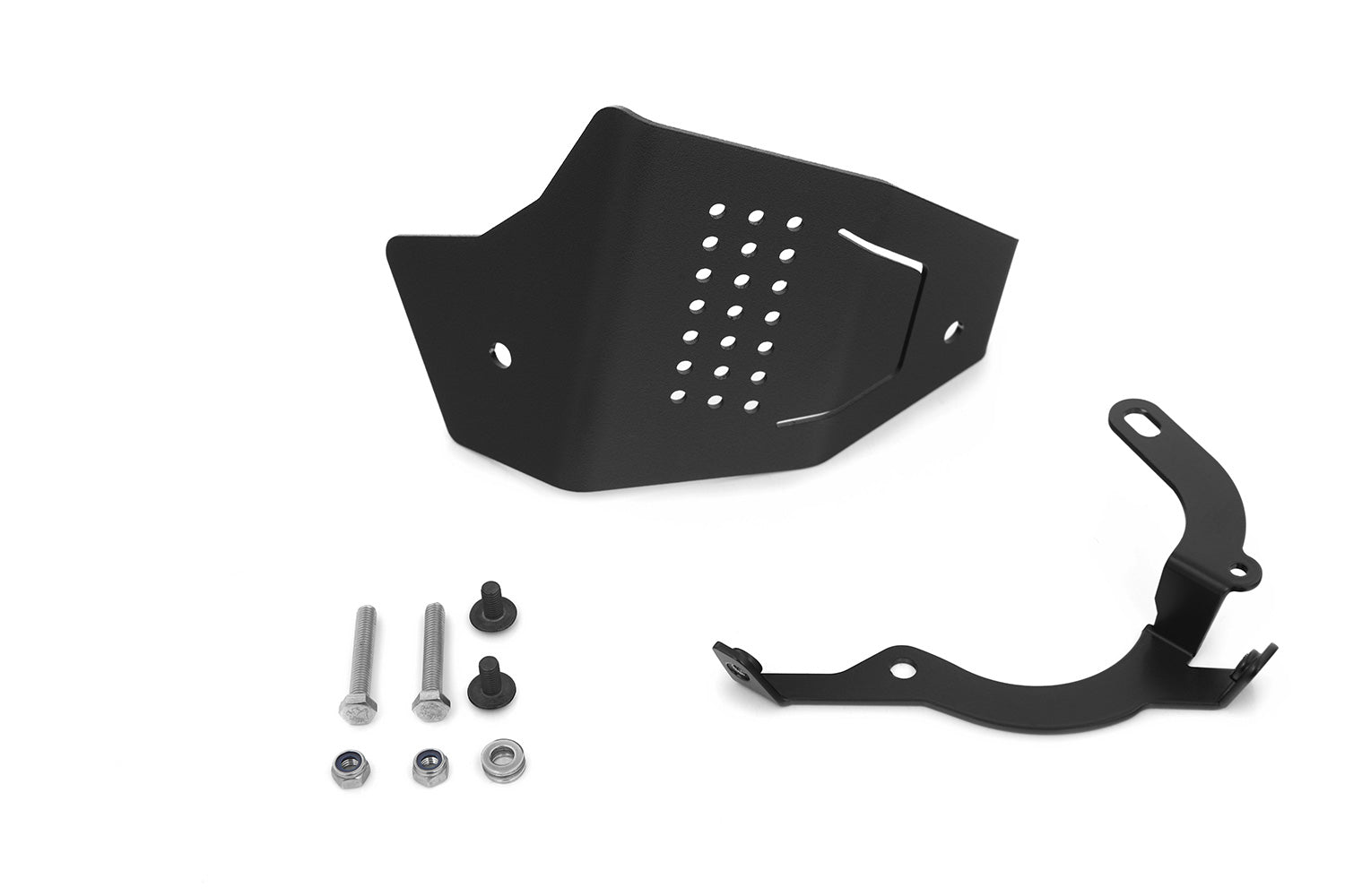 Reliable protection for vulnerable line connections, connectors, the throttle sensor and the injector tube