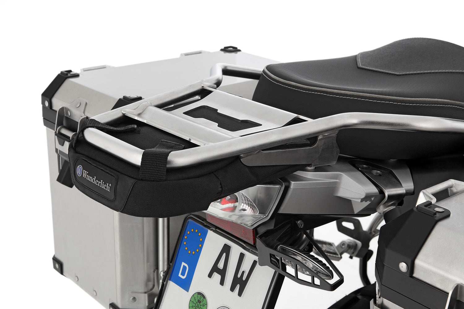 High-grade luggage bag - designed specifically to fit the gap below the rack